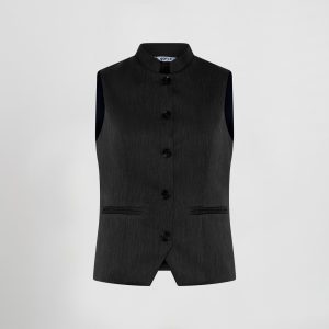 CHALECO MUJER CUELLO MAO CARRASCO - Imagen 3